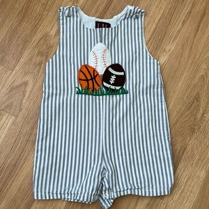 Lil Cactus boy romper